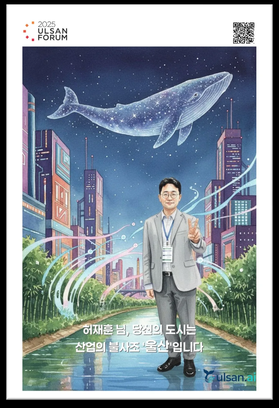 울산포럼 도시 브랜딩 포토카드 결과물