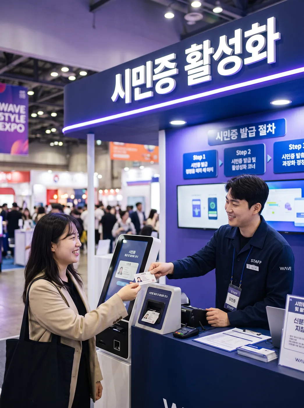 시민증 활성화 발급식